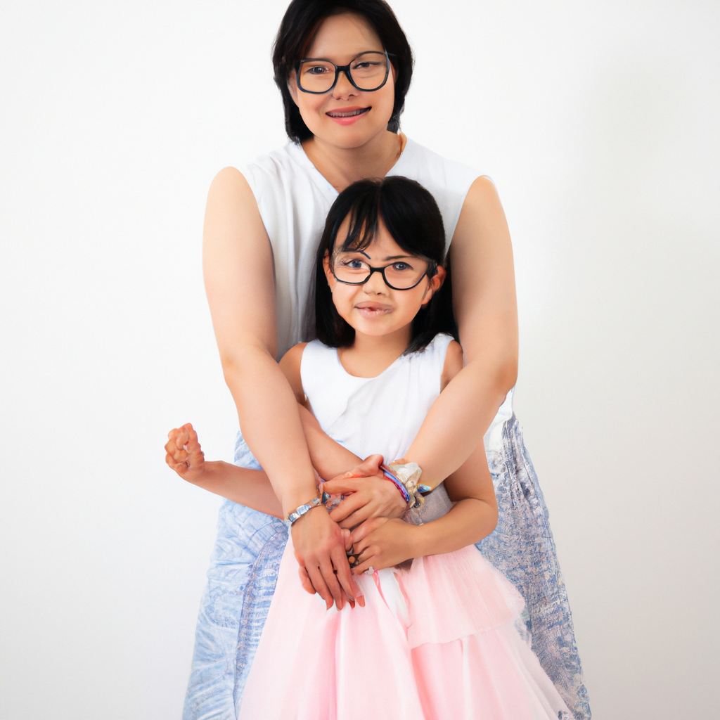 미니멀 패밀리 스튜디오 촬영 - 화이트 배경