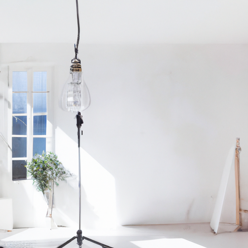 서울 미니멀 사진 스튜디오 인테리어 - 자연광과 소프트 섀도